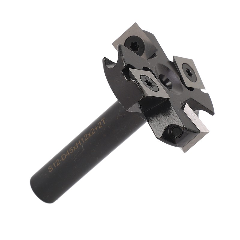 Spoilboard Surfacing Router Bit 12mm Shank 1 3/4in Cut Diameter