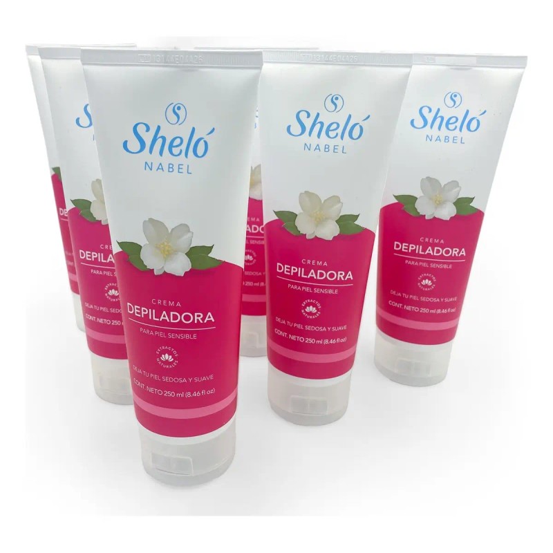 Cremas Depiladoras Piel Sensible Sheló Nabel Pack