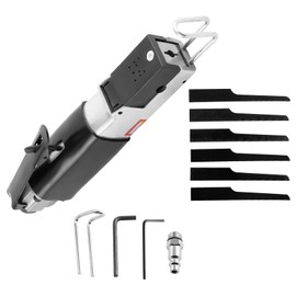 maXpeedingrods Air Reciprocating Body Saw and File Accessories Kit, Pneumatic Body Saws Tool with 6PCS 24T & 32T Blades Heavy Duty Hacksaw Cutter for Metal Sheet Cutting