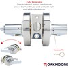 Commercial Door Handle Bathroom Door Lock in Chrome | Vacant