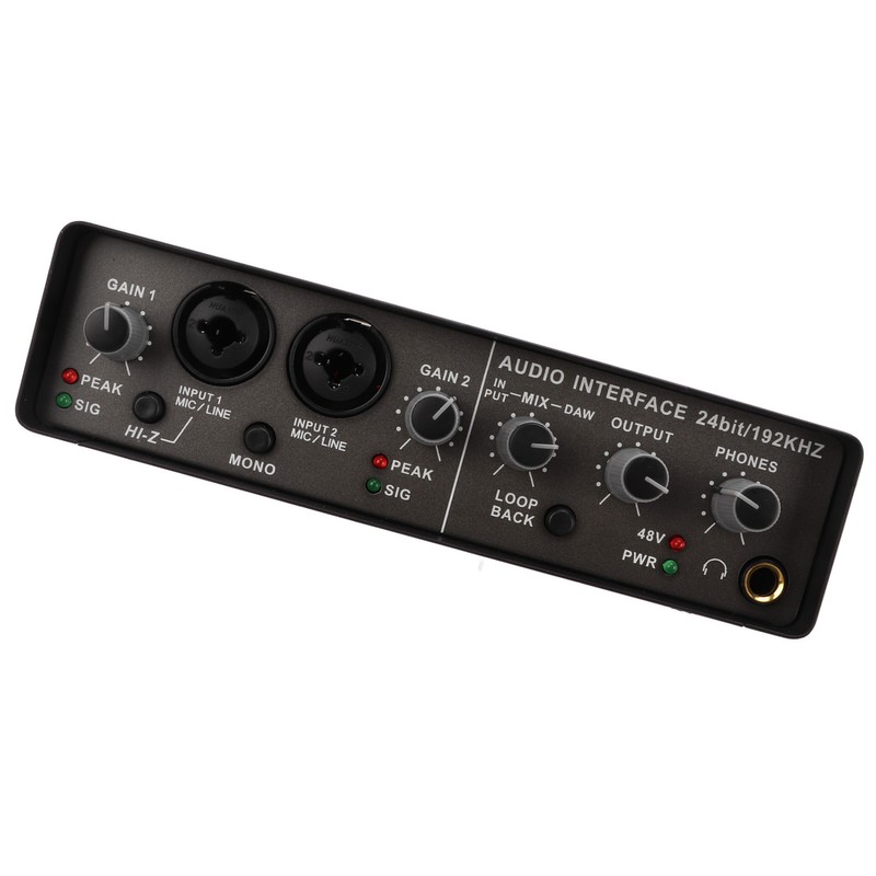 USB Live Sound Card Digital Mixing Live Computer Recording USB