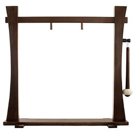 Spirit Guide Gong Stands for 16" to 28" Gongs - For 19" to 22" Gongs/Includes Stand & Mallet/Durable & Classy