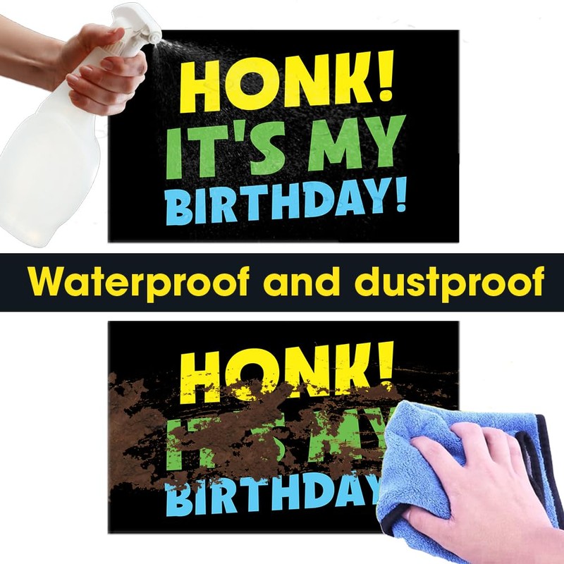 ULTRAVUTT [7.5"x4.5"] Honk Its My Birthday Magnet, Birthday Car Decoration
