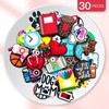 50Pcs Random Focal Beads for Pens, Cute Silicone Focal Beads