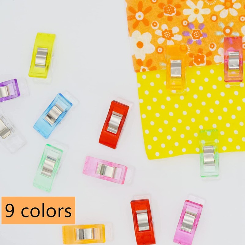 LIDOUK Sewing Clips for Fabric and Quilting 30 PCS,Embroidery Clips