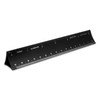 Alumicolor 6-inch Aluminum Engineer Hollow Scale for School, Office, Art