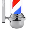 WDZD 45'' Silver Barber Pole Light