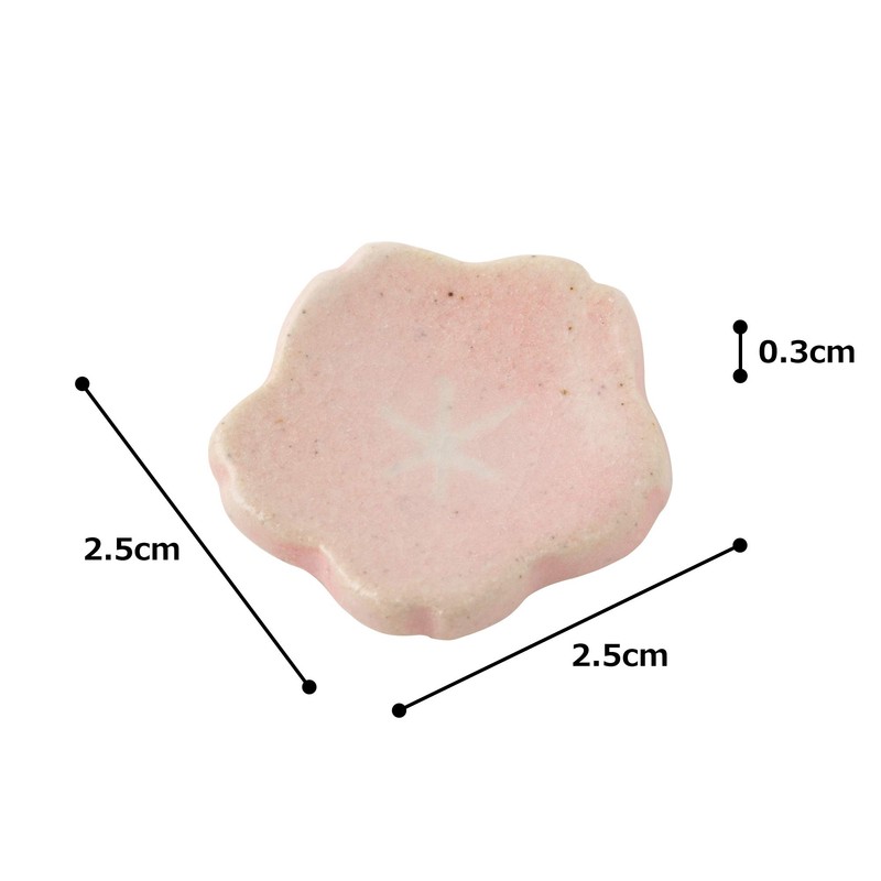 TAMAKI T-753187 Chopsticks Rest, Cherry Blossom Pink, 1.3 x 1.3