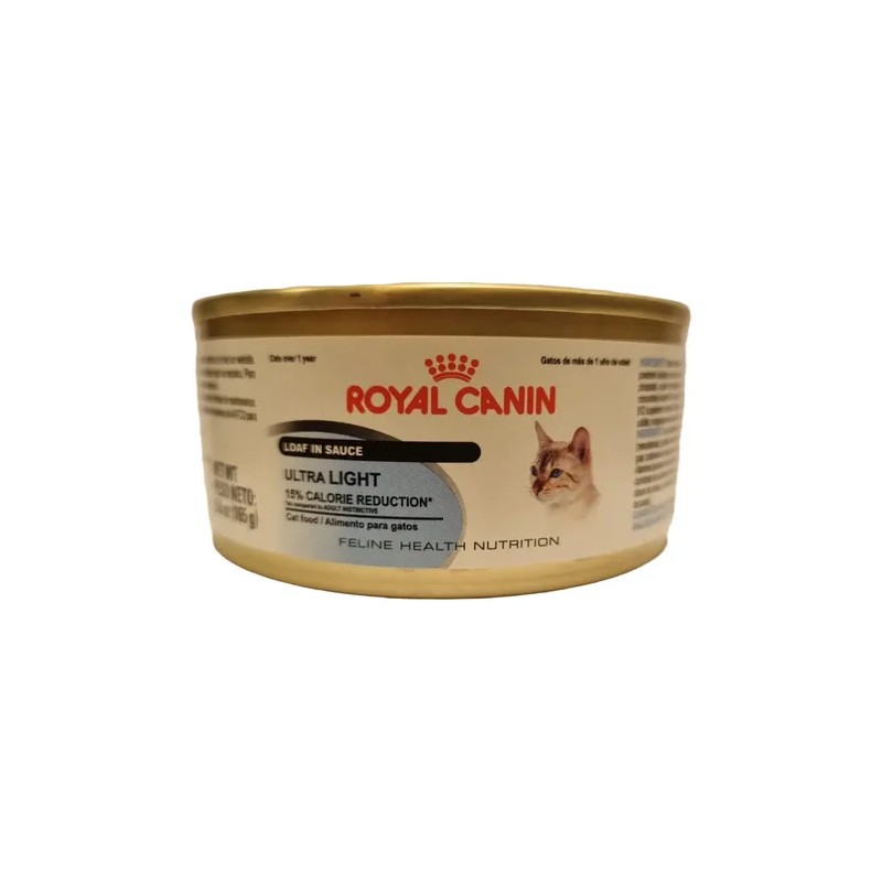 Royal Canin Ultra Light Comida Húmeda Gatos Adultos 6 X