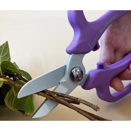 Chikamasa Florist Flower Shears Deluxe Violet MF-9000V