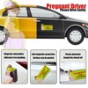 SoarExcelyyPregnant Driver Magnet for Car – 10.6"x5.7" Reflective Magnetic Safety