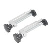 2Pcs Woodworking Fence Clamp Aluminum Alloy Multifunctional Woodworking Fence Fixing