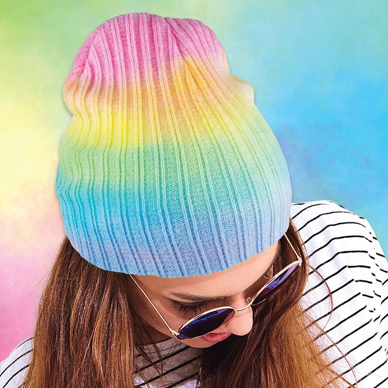 Tie Dye Knit Hat Kit