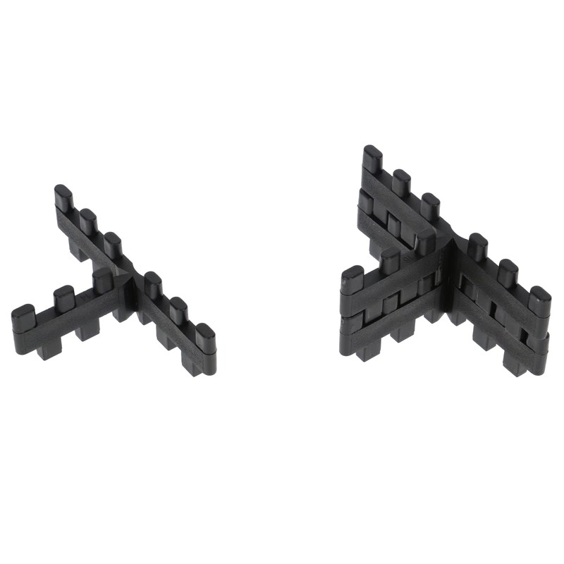 PRODIAMANT Joint Crosses T-Pieces Stackable for Patio Panels Width 4