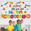 Spring Reading Flower Bulletin Board Decorations Set Classroom Floral Bulletin