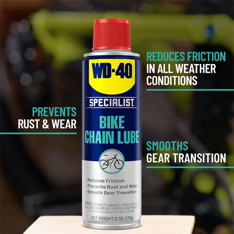 WD-40 Specialist Bike Chain Lube, 6 OZ