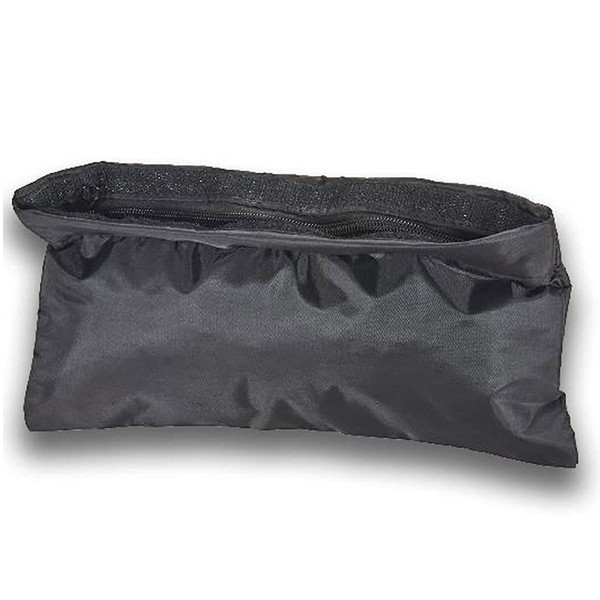 SMELLRID Reusable Activated Charcoal Odor Proof Bag: 6" x 11" Stash Bag Keeps Smell from Medicine, Herbs & Accessories Discreetly Locked Inside Bag