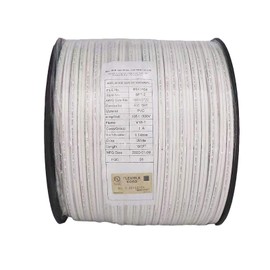 Aniai Low Voltage Landscape Wire,UL List 18/2 SPT-2 Electrical Wire,for Light and Lamp Extension Cable (1000FT, White)
