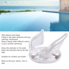 Inflatable Swimming Ring Sequin Swim Angel Wing Shiny Floating Tube