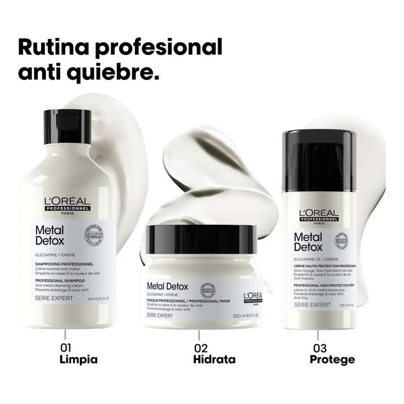 L'Oréal Professionnel Metal Detox Crema de Alta Protección 100ml