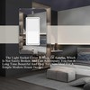 Generic Mirror Acrylic Single Rocker Light Switch Cover Decorative 1