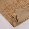 AMBERIS Bed Runner Gold, Chenille Soft No Fading Modern Bed