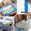 QFOUR Painters Tape 2 Inch Wide, 10 Rolls Blue Masking