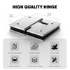 AatrixQuayn 180 Degree Glass Shower Door Hinges Heavy Duty Solid