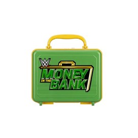 eKids WWE Money in The Bank Electronic Case for Kids, Money Box Includes Mechanical Lock and Sound Effects Featuring 11 WWE Superstars