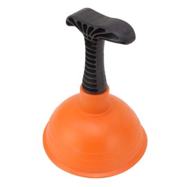 Zerodis Mini Plunger, Silicone Small Toilet Plunger Slip Proof Handle Efficient for Bathroom (Type C)