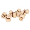 10Pcs Boxwood Carving Accessories Lucky Bag Boxwood Pendant DIY HandMade