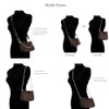 Mini Copper Purse Chain Shoulder Crossbody Strap Bag Accessories Charm