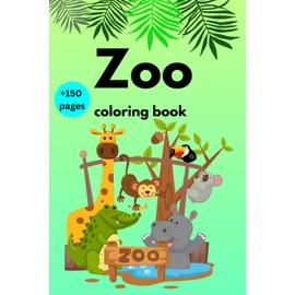 Zoo Coloring Book: A coloring adventure