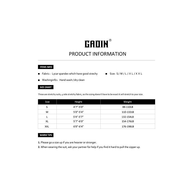 Gaoin Face Open Zentai Spandex Bodysuit (Medium, Blue)