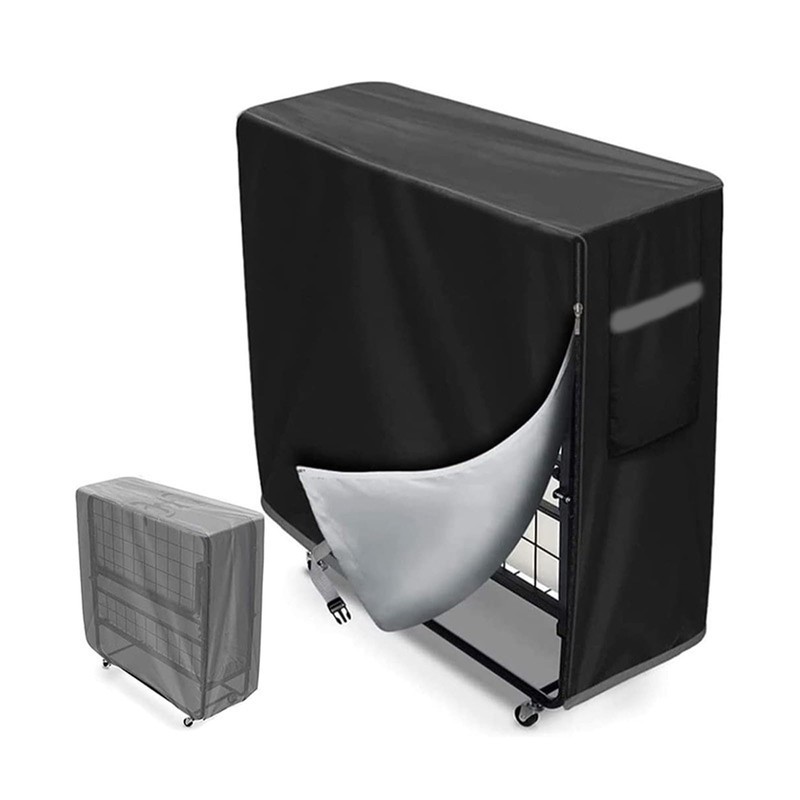 Rollaway Bed Storage Cover, Folding Bed Storage Cover With Zipper,