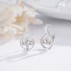 Axolotl Earrings for Women 925 Sterling Silver Axolotl Lever Earrings
