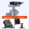 Foldable DSLR Camera L Bracket, Vertical Horizontal Switching, Tripod Quick