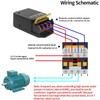 QIACHIP 30A Relay Wireless Remote Switch, AC 110V 120V 240V