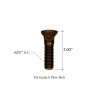 Aftermarket Plow Bolt, Nut & washer Blades/Cutting Edges - 5/8-11x2