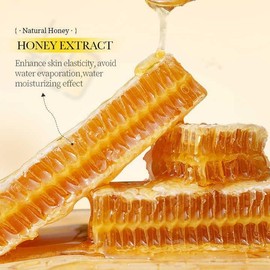 BIOAQUA Kit 4 Cremas De Manos Extracto De Miel Aclara Regenera Antiedad Con Vitamina E, 4 Unidades de 30g, 120g