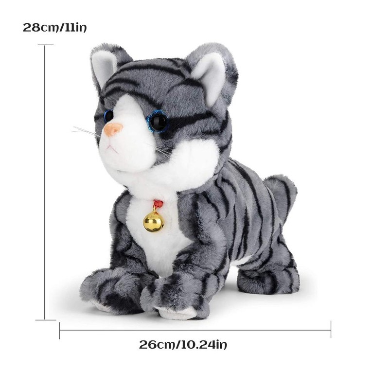 Interactive Toys Electronic Plush Pet Robot Cat Toy Voice and