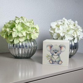 Wooden Sitting Koala Money Box, Cute Sitting Koala Money Box Made of Wood, Cute Animal Motif, Bag Animal from Australia's Fauna, Perfect for Animal Lovers