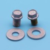 KIPA Drive Shaft retaining Bolt Set with Washers M12 &