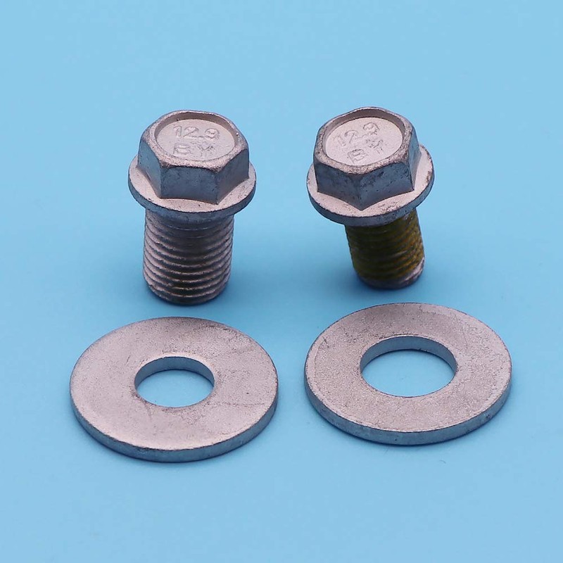 KIPA Drive Shaft retaining Bolt Set with Washers M12 &
