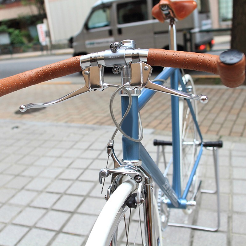 1 Pair Bike Brake Lever City Retro Road Handlebar Bent