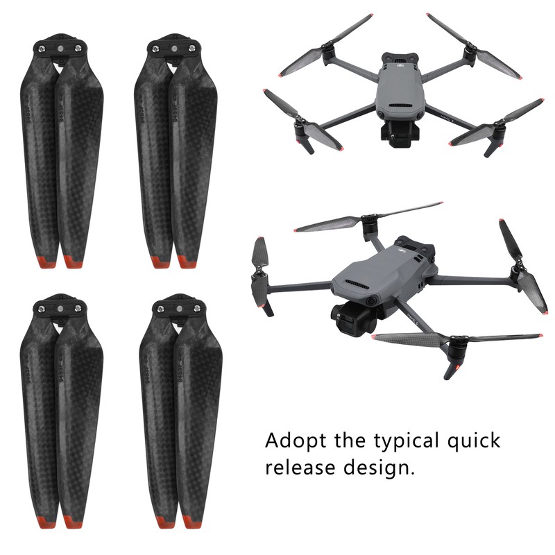 2Pair 9453F Drone Propeller Blades Quick Release Propeller High Stiffness