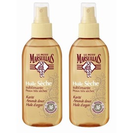 Le Petit Marseillais Body Oil for Very Dry Skin pack of 2. Made in France. 2x150ml (2x4.22fl.oz)