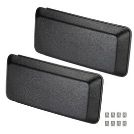 A&UTV PRO Front Bumper Guards Pads,2018 2019 2020 Bumper Cover Caps Compatible with Ford F150 Left & Right Accessories, Black 2pcs