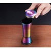 Rainbow Salt And Pepper Shakers, Kyraton Titanium Plating Stainless Steel