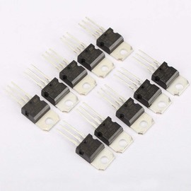 Movilideas - Pack of 10 LM317T LM317 1.2V to 37V 1.5A Adjustable Voltage Regulator IC